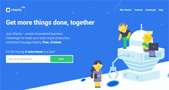 Desktop Screenshot of chanty.com