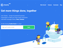 Tablet Screenshot of chanty.com